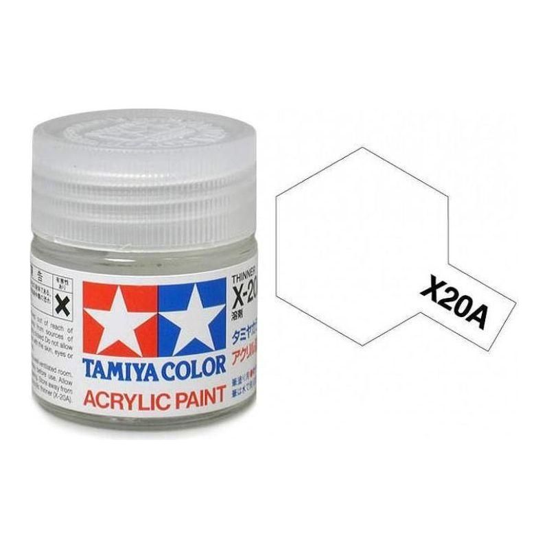 TAMIYA ACRYLIC MINI X-20A THINNER-Tamiya-ProHobbies