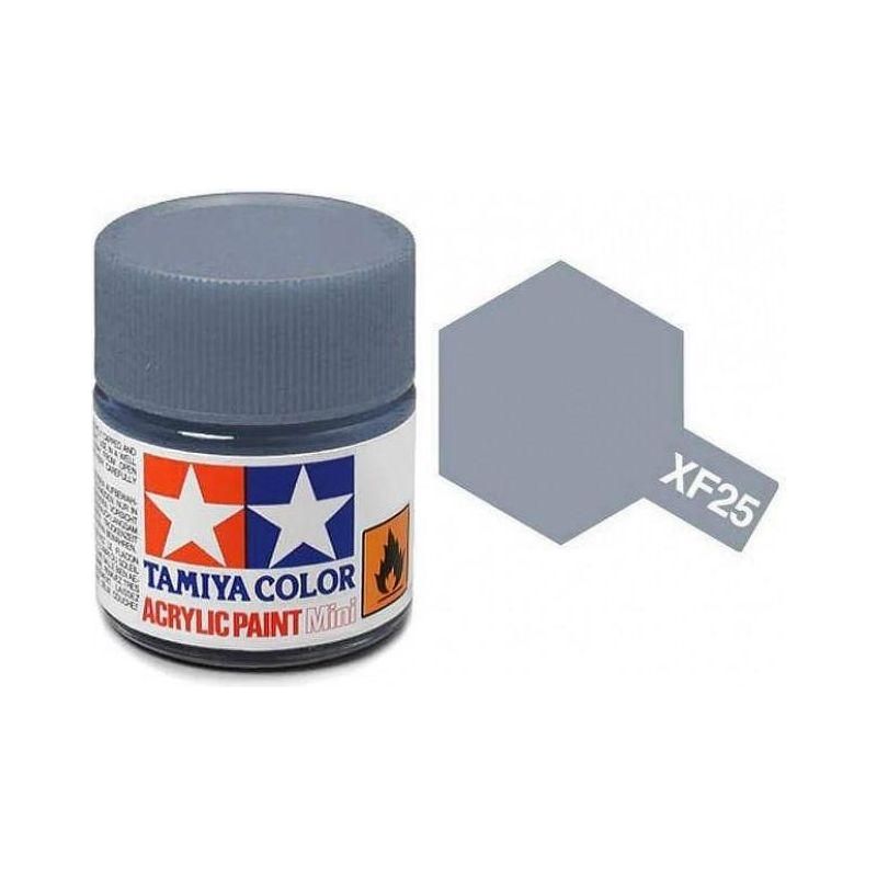 TAMIYA ACRYLIC MINI XF-25 LIGHT SEA GREY-Tamiya-ProHobbies