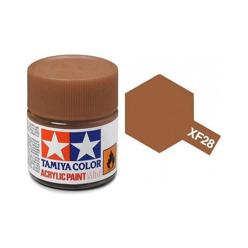 TAMIYA ACRYLIC MINI XF-28 DARK COPPER-Tamiya-ProHobbies