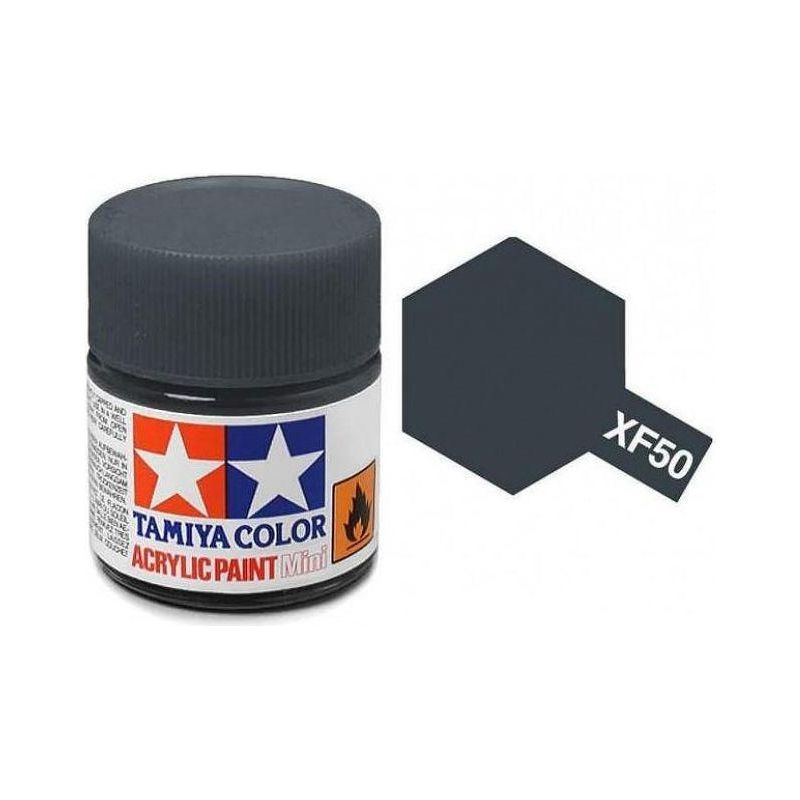 TAMIYA ACRYLIC MINI XF-50 FIELD BLUE-Tamiya-ProHobbies