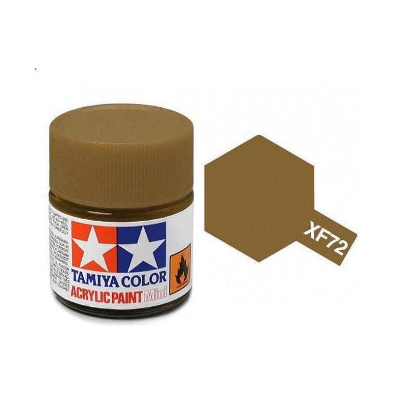 TAMIYA ACRYLIC MINI XF-72 BROWN-Tamiya-ProHobbies