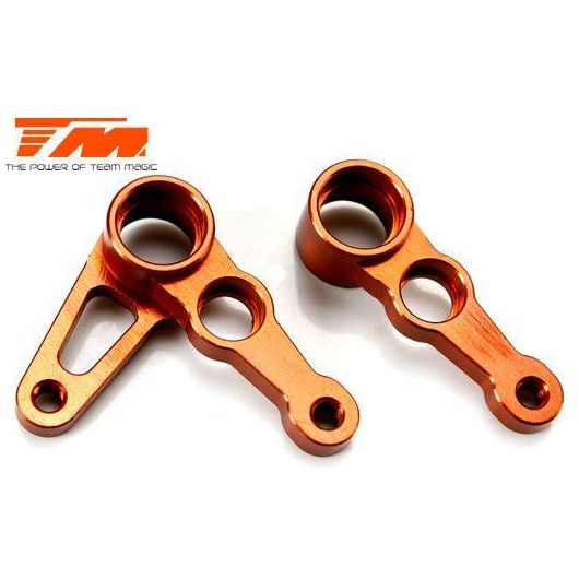 Team Magic E4D MF Aluminum Steering Arm Set (L&R)-Team Magic-ProHobbies