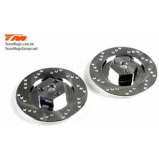 Team Magic E4D MF Brake Disc Aluminum (2)-Team Magic-ProHobbies