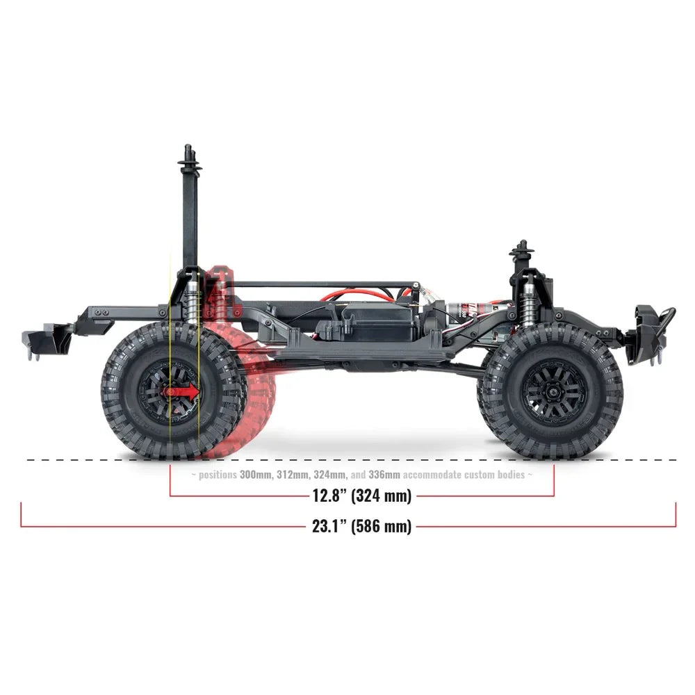 
                  
                    Traxxas 1/10 TRX4 Land Rover Defender RC Trail Crawler (Desert Sand) - 82056-4-Traxxas-ProHobbies
                  
                