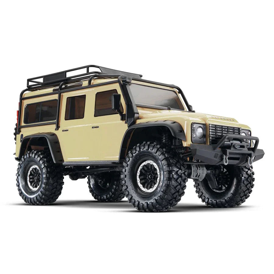 
                  
                    Traxxas 1/10 TRX4 Land Rover Defender RC Trail Crawler (Desert Sand) - 82056-4-Traxxas-ProHobbies
                  
                