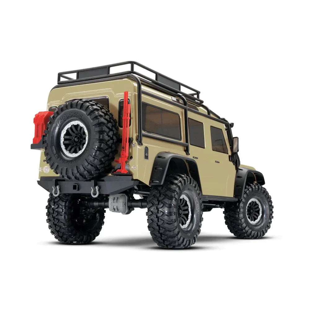 
                  
                    Traxxas 1/10 TRX4 Land Rover Defender RC Trail Crawler (Desert Sand) - 82056-4-Traxxas-ProHobbies
                  
                