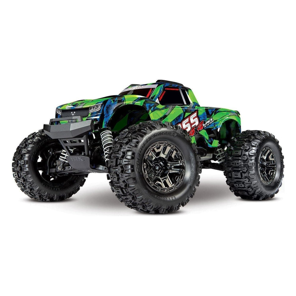 TRAXXAS 1/10 HOSS 4X4 VXL MONSTER TRUCK - GREEN-RC CAR-Traxxas-ProHobbies