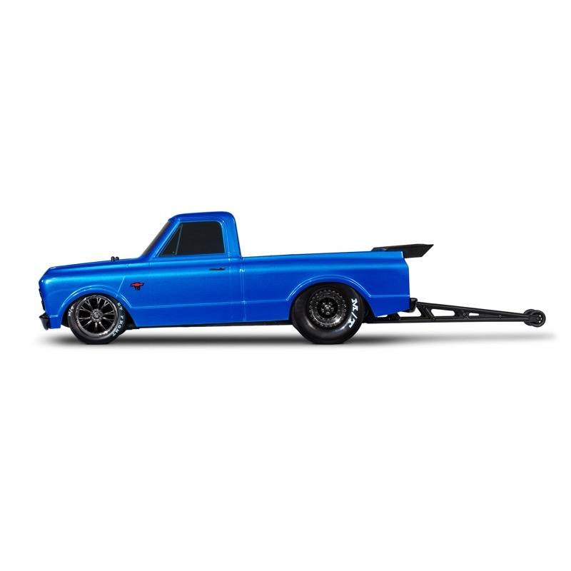 Traxxas 1/10 Drag Slash 2WD RC Dragster (Blue)-Traxxas-ProHobbies