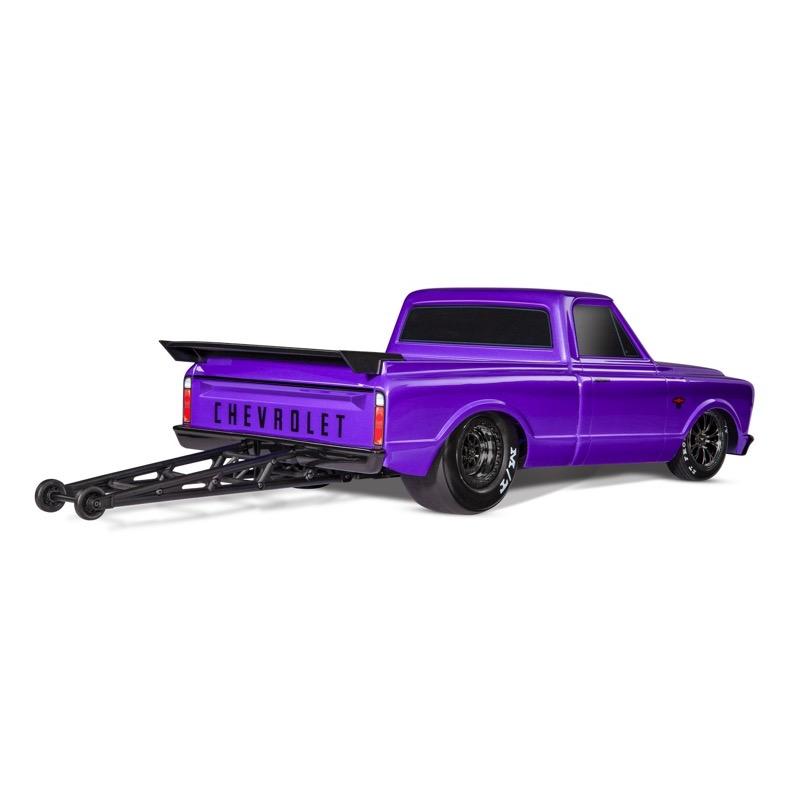 Traxxas 1/10 Drag Slash 2WD RC Dragster (Purple)-Traxxas-ProHobbies