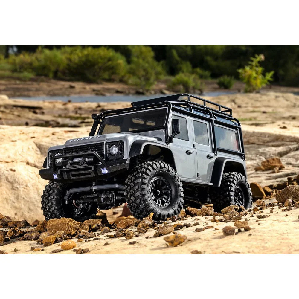 
                  
                    Traxxas TRX-4M 1/18 Land Rover Defender 4x4 RC Trail Crawler (Silver) 97054-1-Traxxas-ProHobbies
                  
                