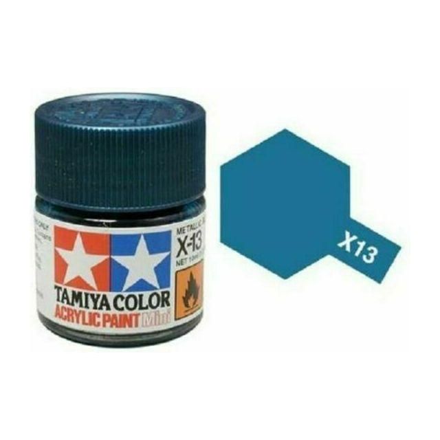 Tamiya Acrylic Mini x-13 METALLIC BLUE-Tamiya-ProHobbies