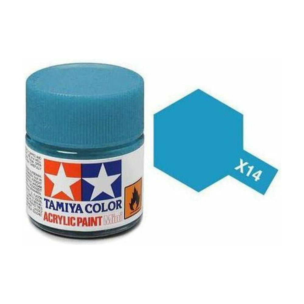 Tamiya Acrylic Mini x-14 SKY BLUE-Tamiya-ProHobbies