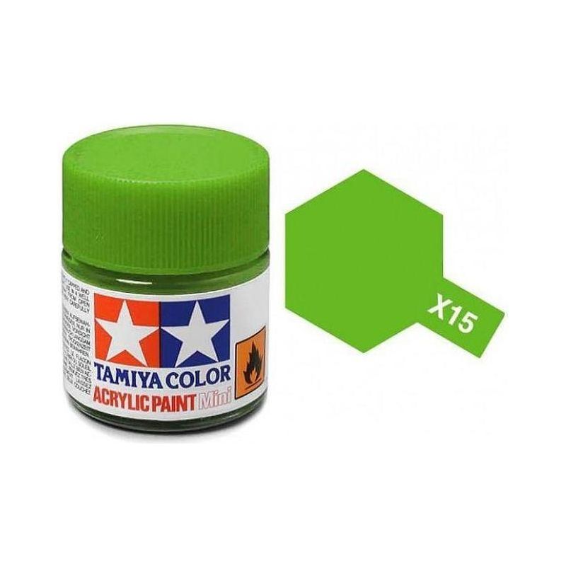 Tamiya Acrylic Mini x-15 LIGHT GREEN-Tamiya-ProHobbies