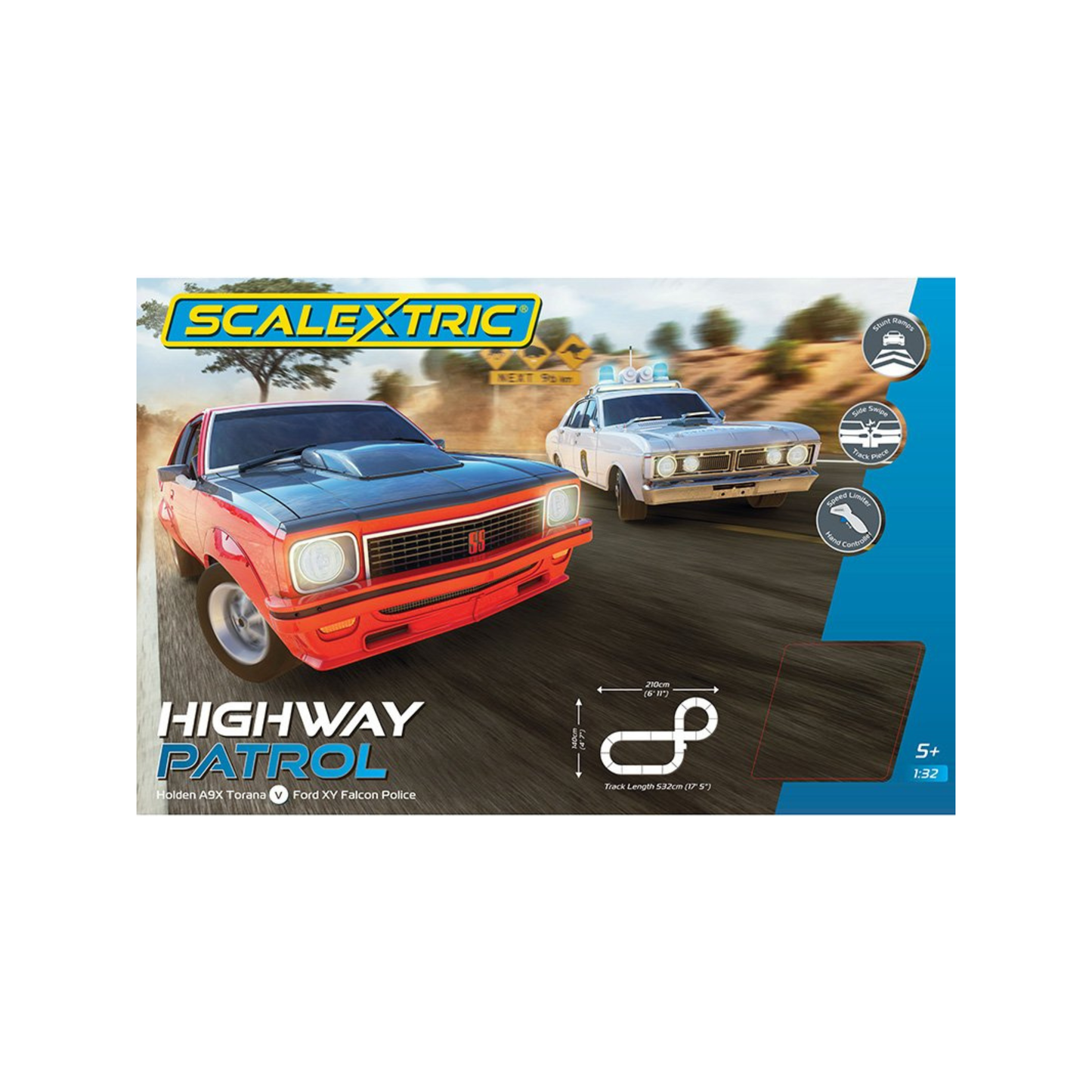 SCALEXTRIC AUSTRALIAN HIGHWAY PATROL-Command Elite Hobbies-ProHobbies