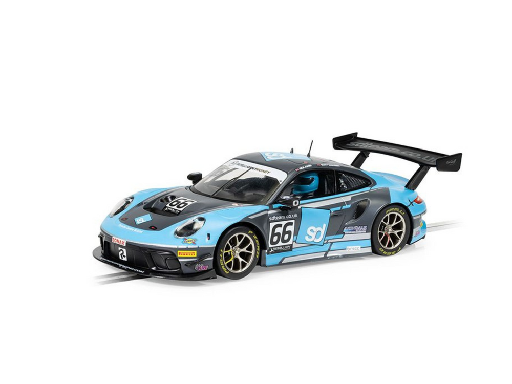 SCALEXTRIC PORSCHE 911 GT3 R - TEAM PARKER RACING - BRITISH GT 2022-Command Elite Hobbies-ProHobbies