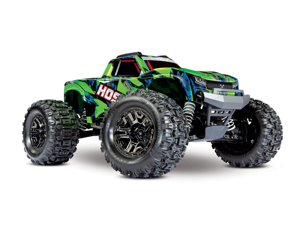 TRAXXAS 1/10 HOSS 4X4 VXL MONSTER TRUCK - GREEN