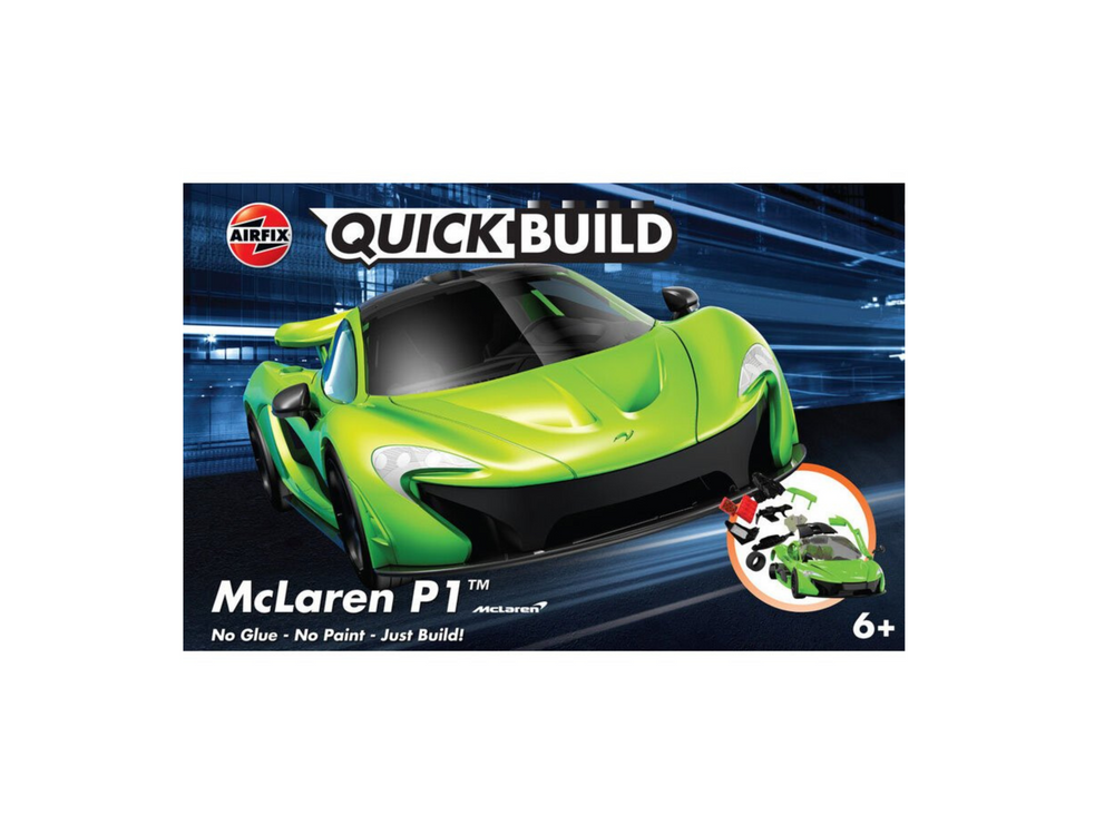 AIRFIX QUICKBUILD MCLAREN P1 - NEW COLOUR