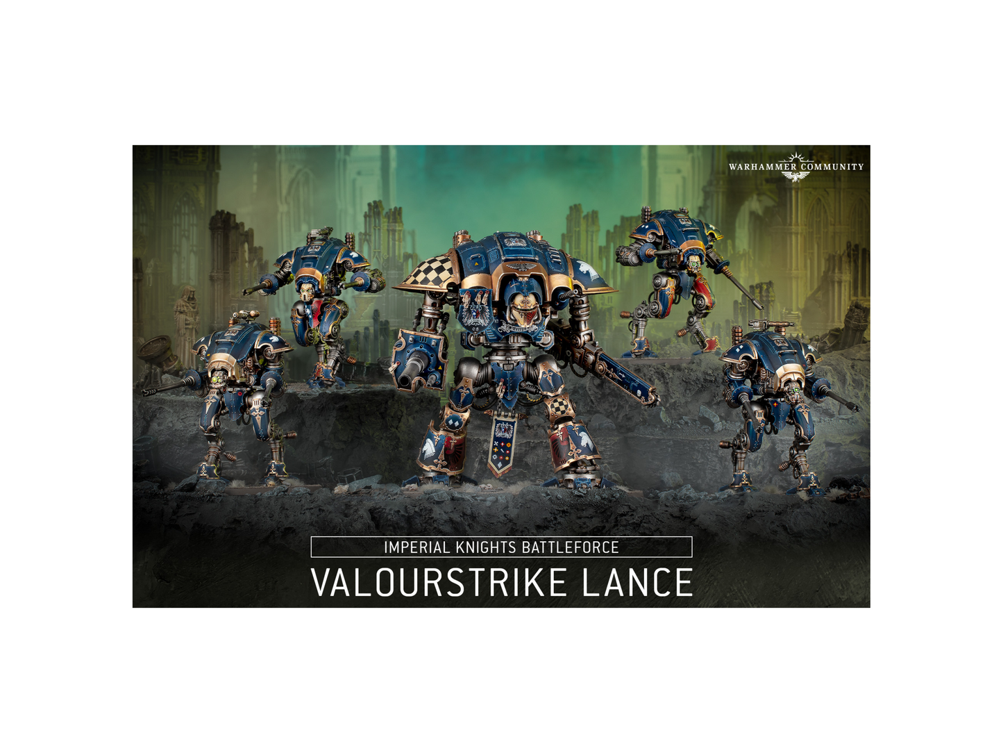 
                  
                    Battleforce: Valourstrike Lance - Imperial Knights PRE-ORDER 29/11/2024
                  
                