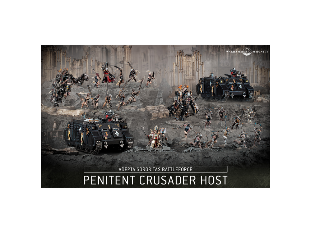 
                  
                    Battleforce: Penitent Crusader Host - Adepta Sororitas PRE-ORDER 29/11/2024
                  
                