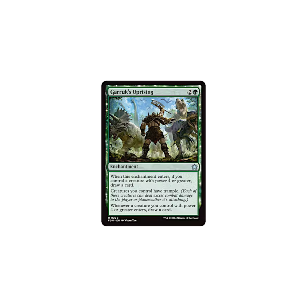 Magic the Gathering Foundations: Garruk's Uprising (0220)