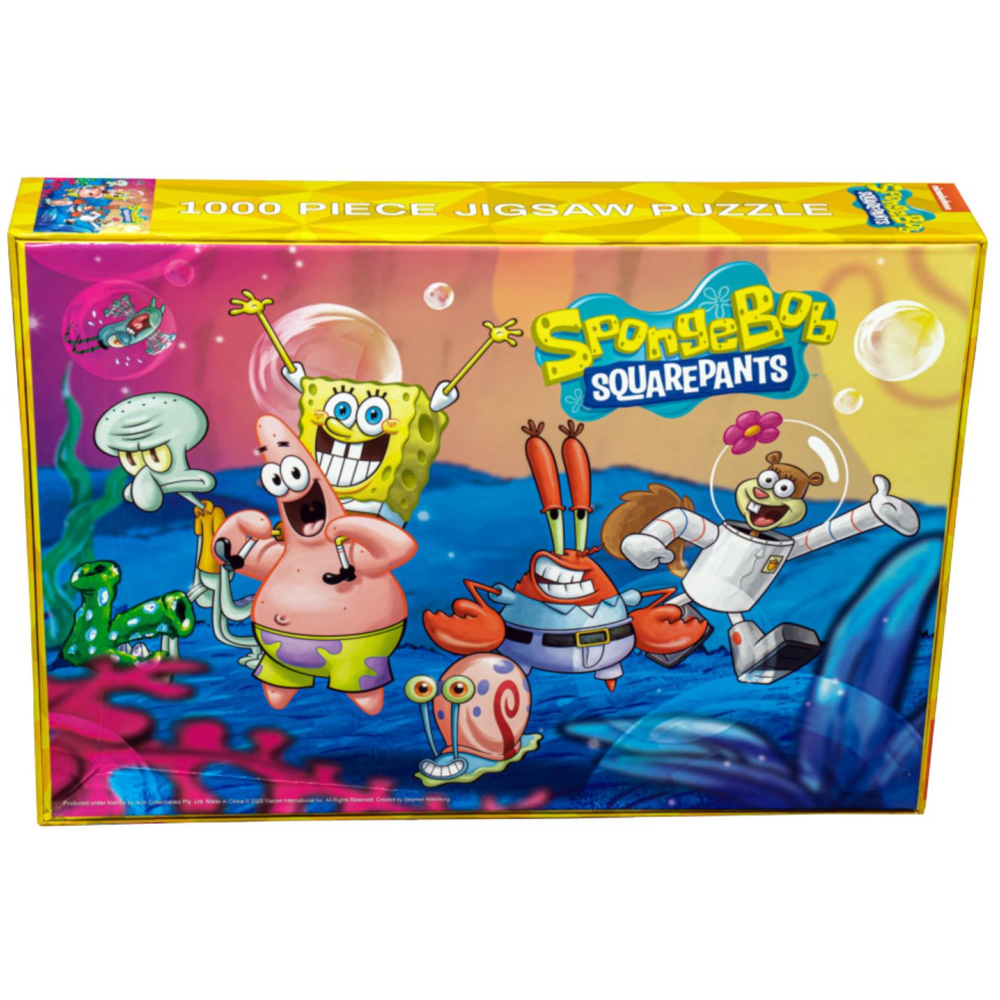 SpongeBob - Cast 1000pc Jigsaw-IKON-ProHobbies