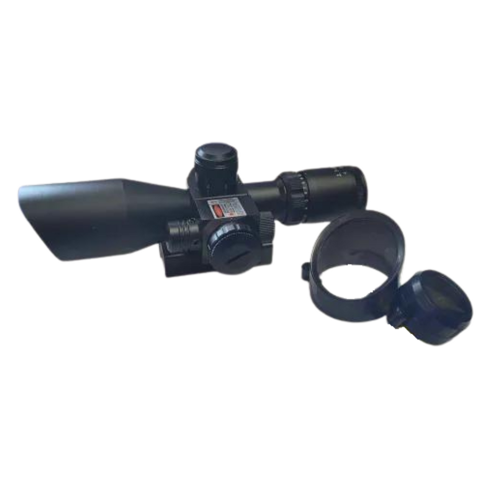 2. 5-10X40 Scope with laser