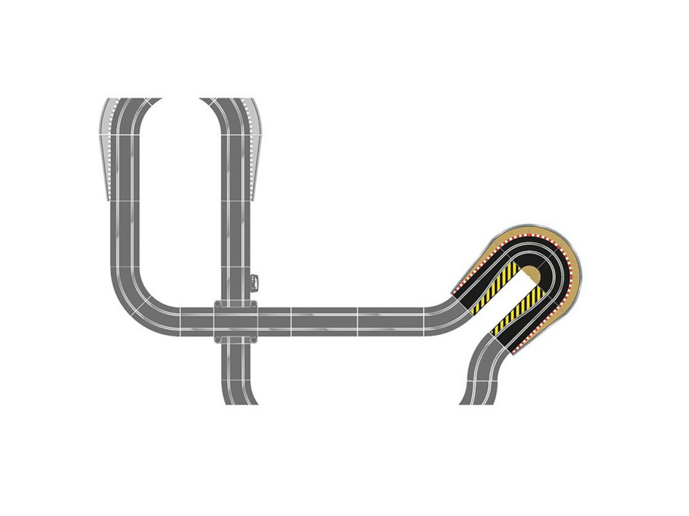 SCALEXTRIC HAIRPIN CURVE TRACK ACCESSORY PACK - REPLACES C8512 SCALEXTRIC HAIRPIN CURVE TRACK ACCESSORY PACK - REPLACES C8512