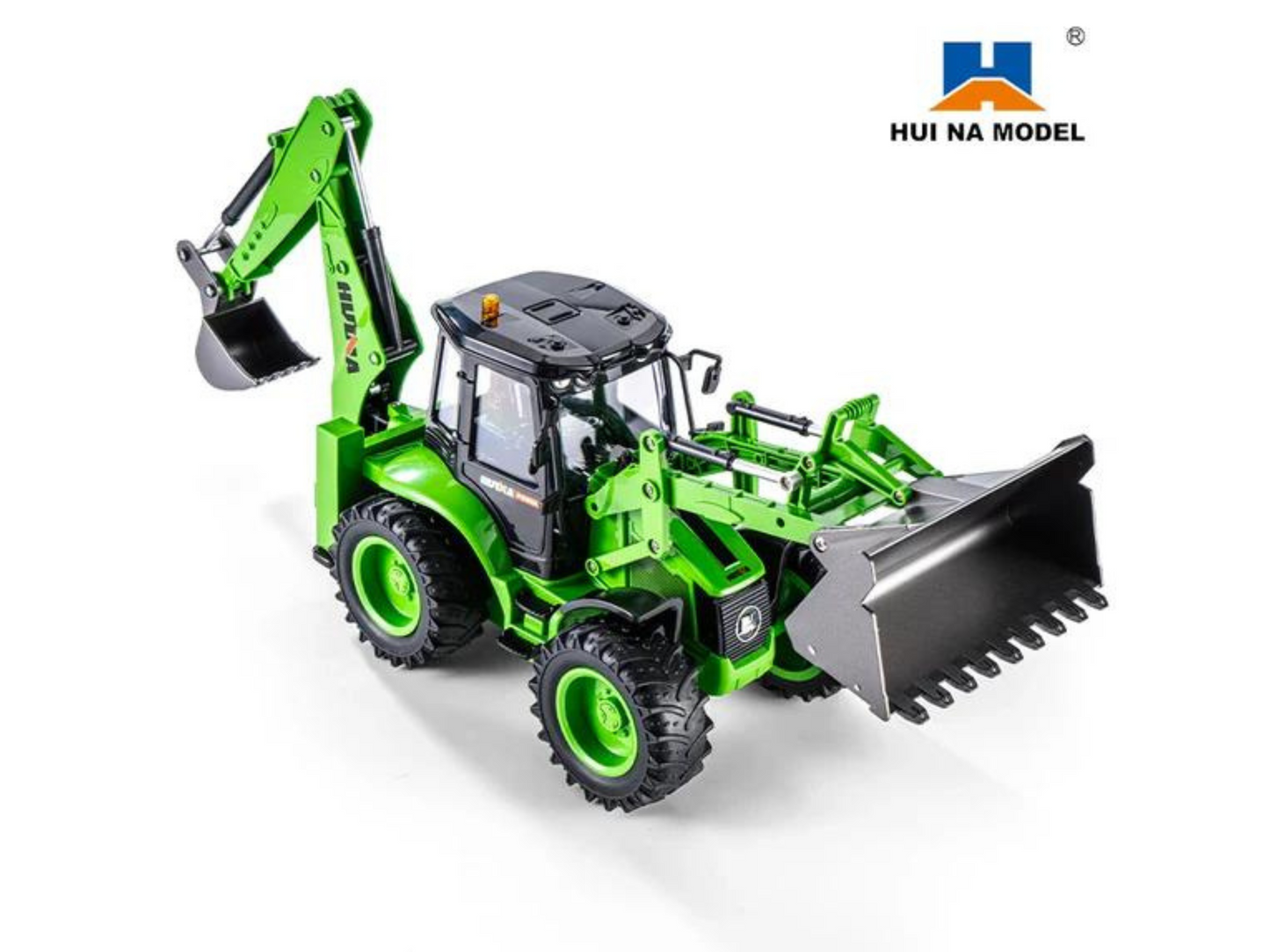 
                  
                    HUINA 1/14 1579 Remote Control Backhoe Loader/Excavator 2.4G 9CH (2024 Model)
                  
                