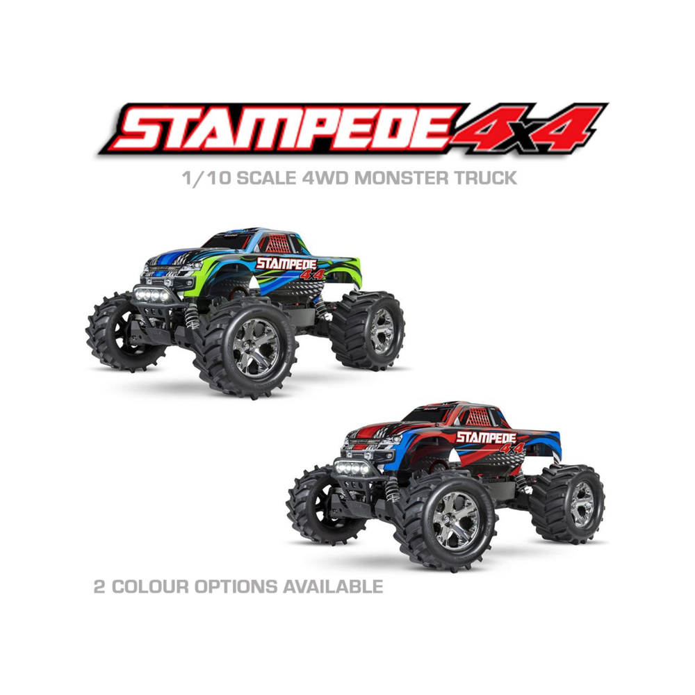 TRAXXAS STAMPEDE 4X4 WITH LED LIGHTS-Traxxas-ProHobbies