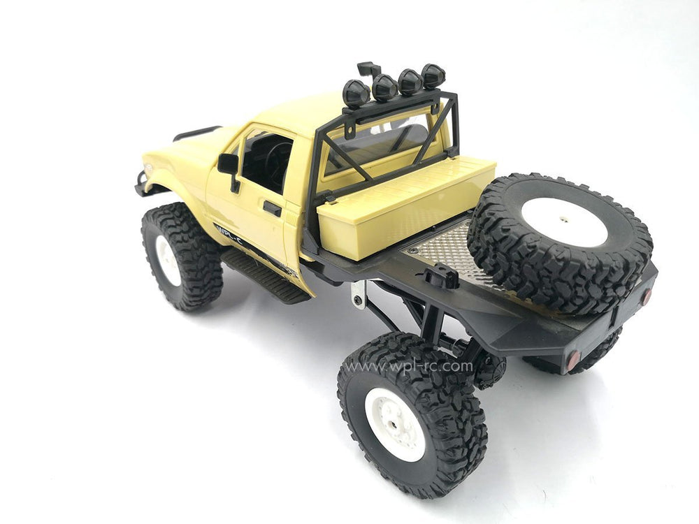 
                  
                    WPL C14 1/16 RC SINGLE CAB SHORT-BED RTR WPL-C14-RC CAR-WPL-ProHobbies
                  
                