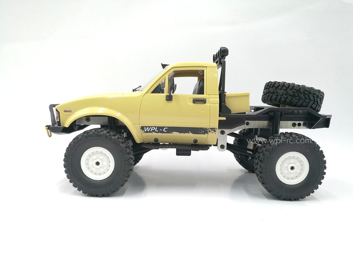 
                  
                    WPL C14 1/16 RC SINGLE CAB SHORT-BED RTR WPL-C14-RC CAR-WPL-ProHobbies
                  
                