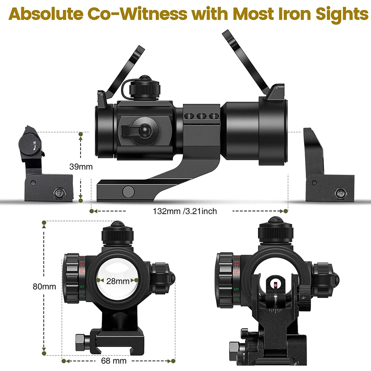 
                  
                    1 x 35 M2 Red Dot Scope
                  
                