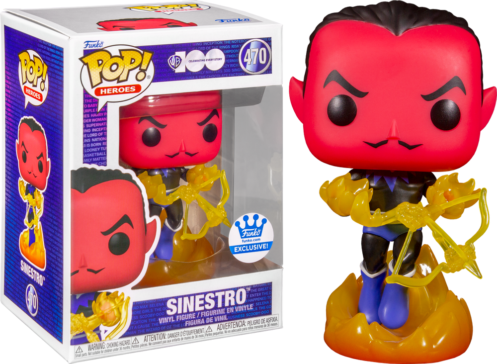 Green Lantern - Sinestro Warner Bros 100th Anniversary Pop! Vinyl Figure