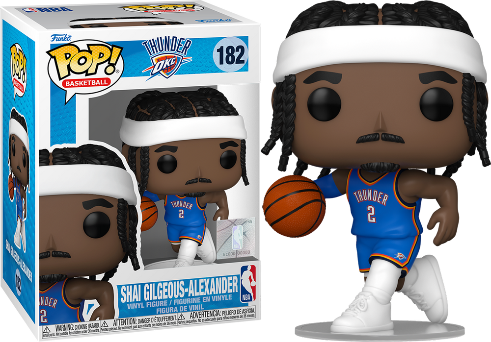 NBA Basketball - Shai Gilgeous-Alexander (Oklahoma City Thunder) Pop! Vinyl Figure