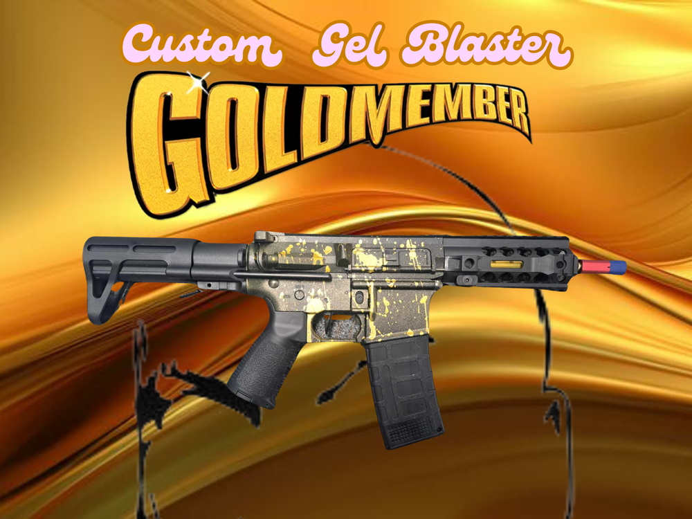 Goldmember Custom M4 Gel Blaster