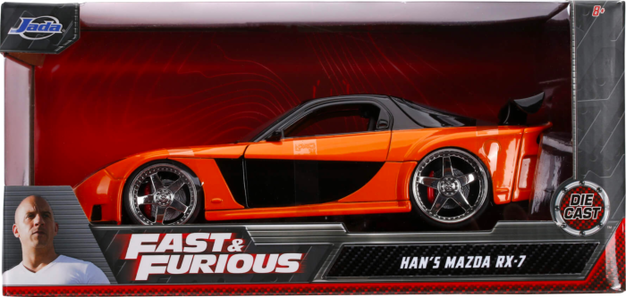 
                  
                    Fast and Furious - Han’s 1997 Mazda RX-7 1/24th Scale-Fast and Furious-ProHobbies
                  
                