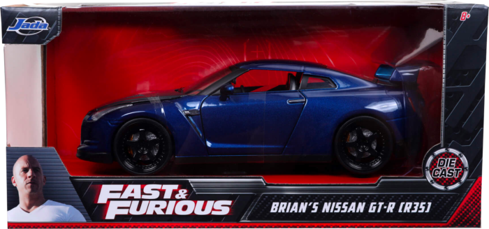 
                  
                    Fast and Furious - Brian’s 2012 Nissan GT-R R35 1/24th Scale-Fast and Furious-ProHobbies
                  
                