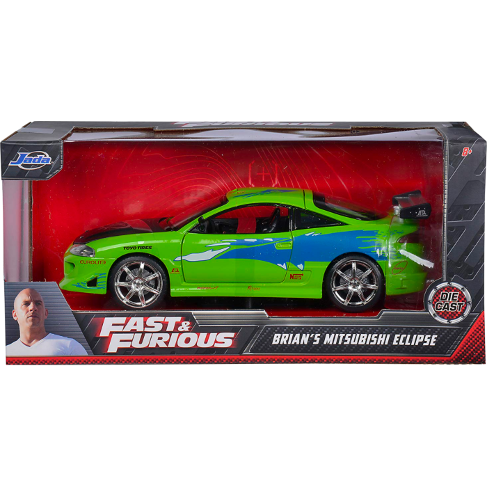 
                  
                    Fast and Furious - Brian’s 1995 Mitsubishi Eclipse 1/24th Scale-Fast and Furious-ProHobbies
                  
                