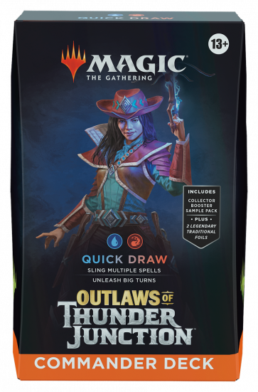 Magic the Gathering: Outlaws of Thunder Junction - Quick Draw - Commander Deck