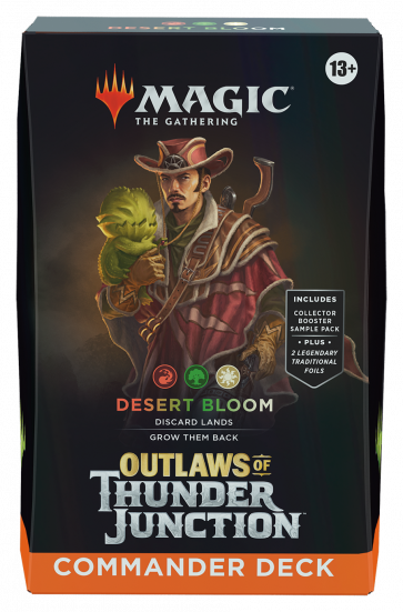 Magic the Gathering: Outlaws of Thunder Junction - Desert Bloom - Commander Deck