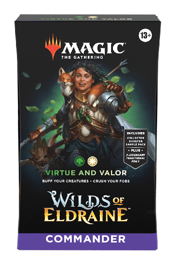 Magic the Gathering: Wilds of Eldraine - Virtue & Valor - Commander Deck-Magic The Gathering-ProHobbies