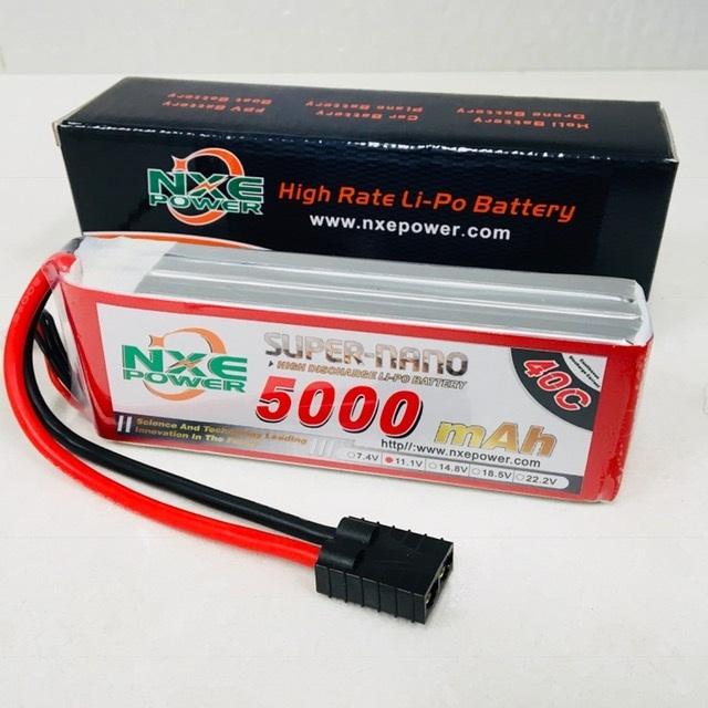 NXE 11.1v 5000mah 40c soft case Traxxas Plug-Battery-NXE-ProHobbies