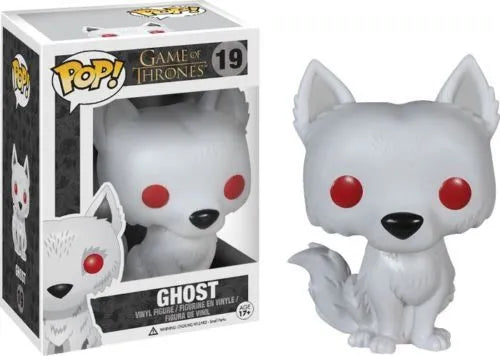 Funko POP! Game Thrones Direwolf Ghost 19-Funko POP-ProHobbies