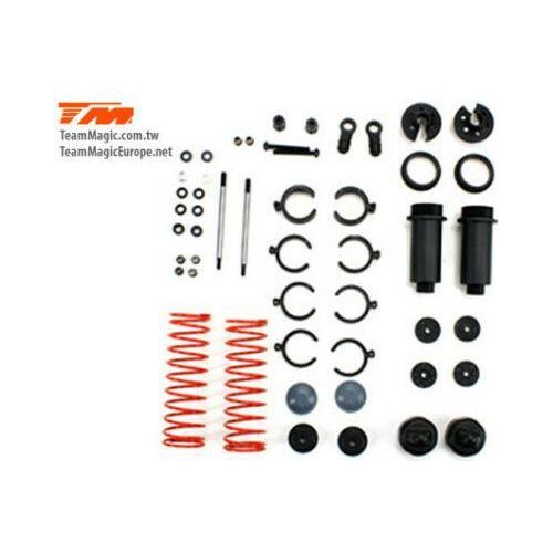 Team Magic E4D MF Shock Absorber Set - Orange-Team Magic-ProHobbies