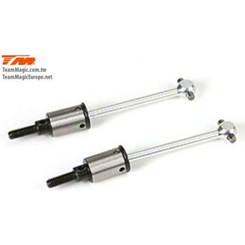 Team Magic E4D Aluminum Front/Rear CVA Shaft (2)-Team Magic-ProHobbies