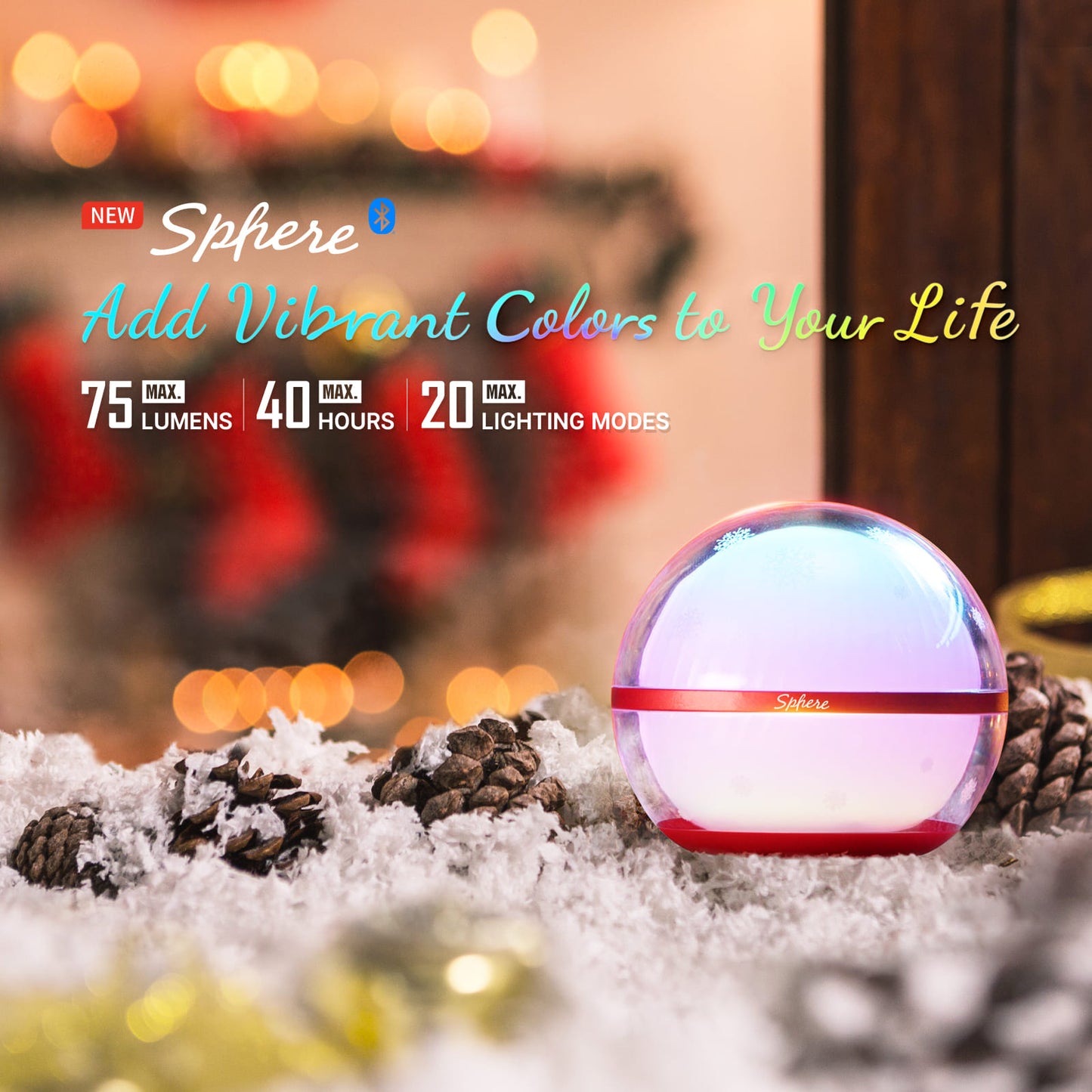 
                  
                    Olight Sphere Wireless Light Bulb Ambient Light with 20 Lighting Effects - Blue
                  
                