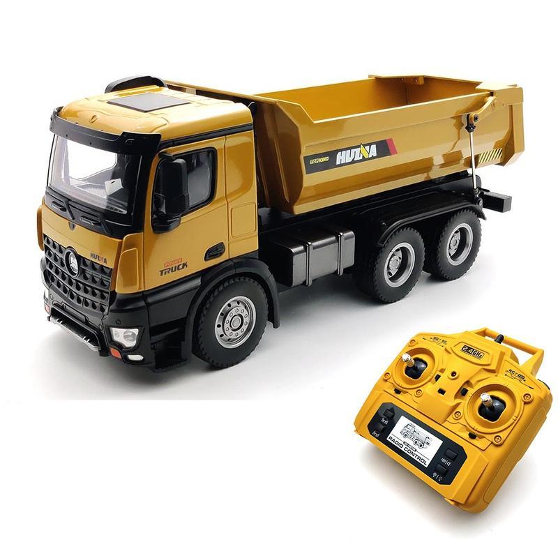 HuiNa 1582 1:14 All Metal Heavy Duty Dump Truck-RC Construction-Huina-ProHobbies