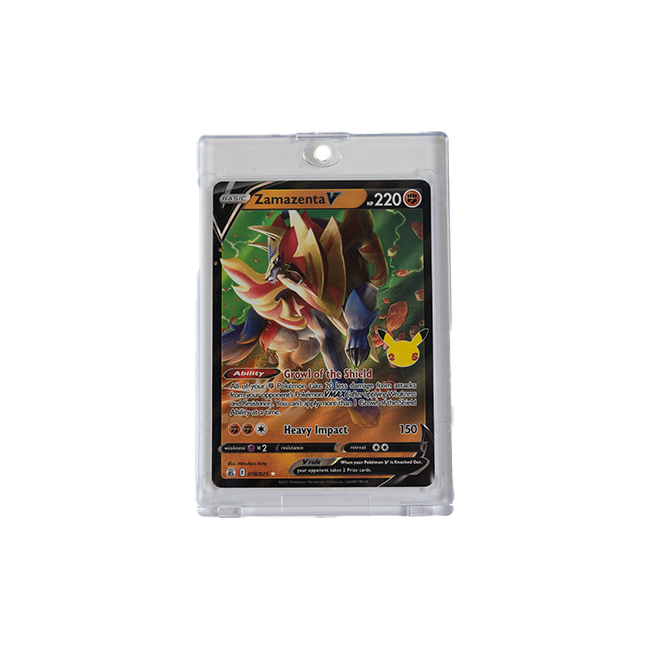 018/025 ZamazentaV Ultra Rare Celebrations Pokemon TCG-Pokemon-ProHobbies