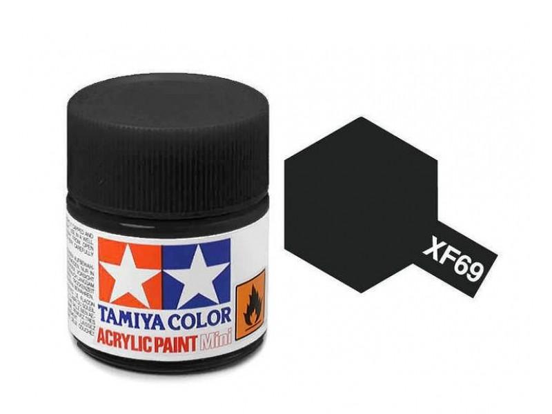 TAMIYA ACRYLIC MINI XF-69 NATO BLACK - Command Elite Hobbies