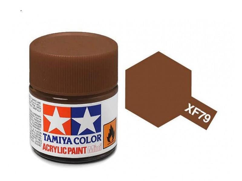 TAMIYA ACRYLIC MINI XF-79 LINO DECK BROWN - Command Elite Hobbies